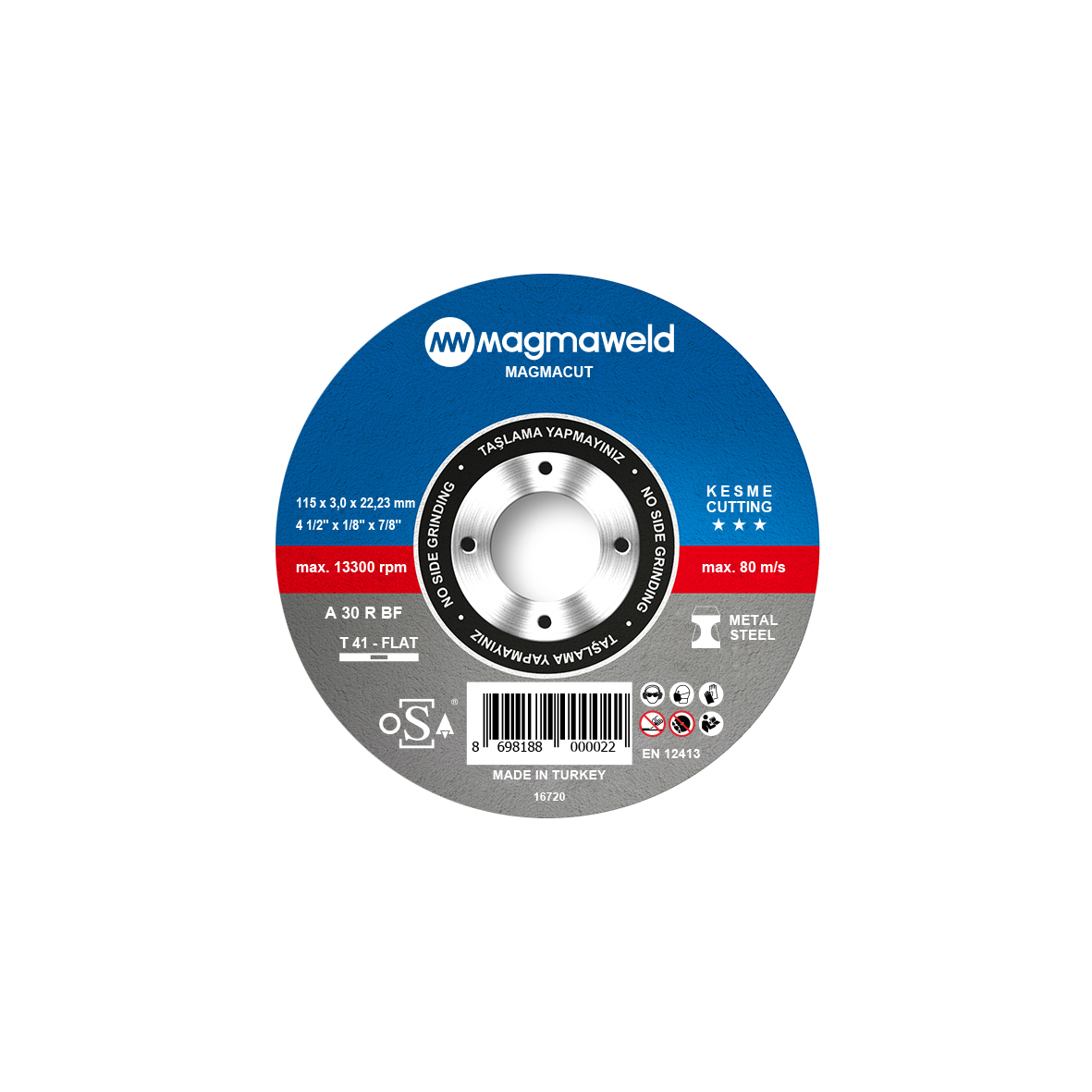 MAGMACUT CUTTING DISC-STRAIGHT