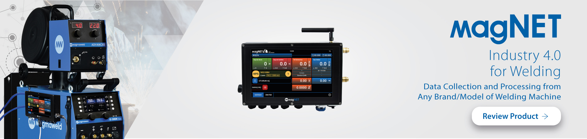Industry 4.0 for Welding: magNET